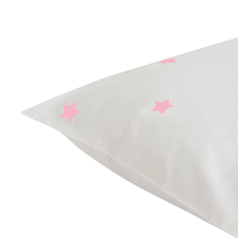 Kissenbezug 50 x 70 Sternen Rosé
