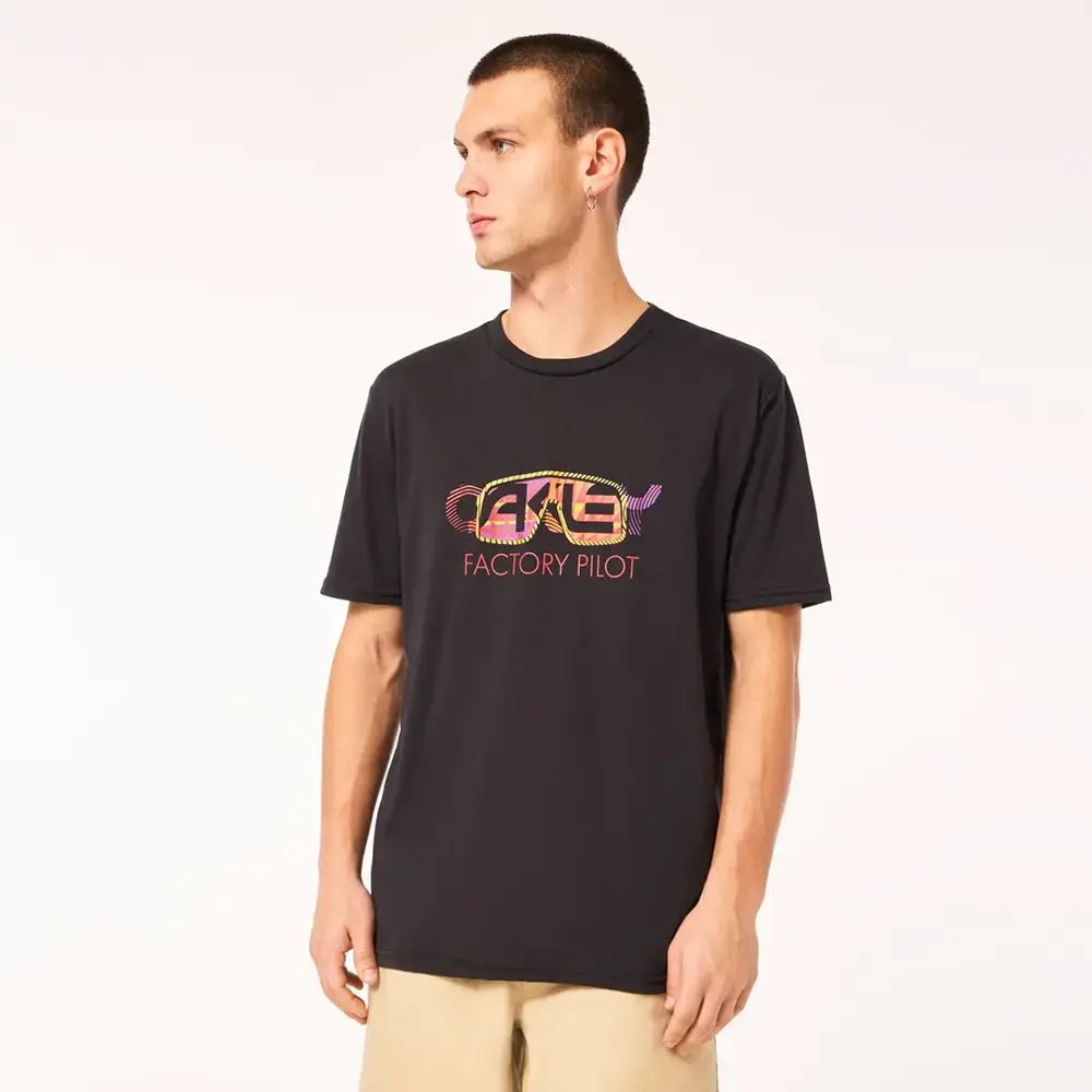 Oakley Sutro Factory Pilot T-Shirt Zwart Heren