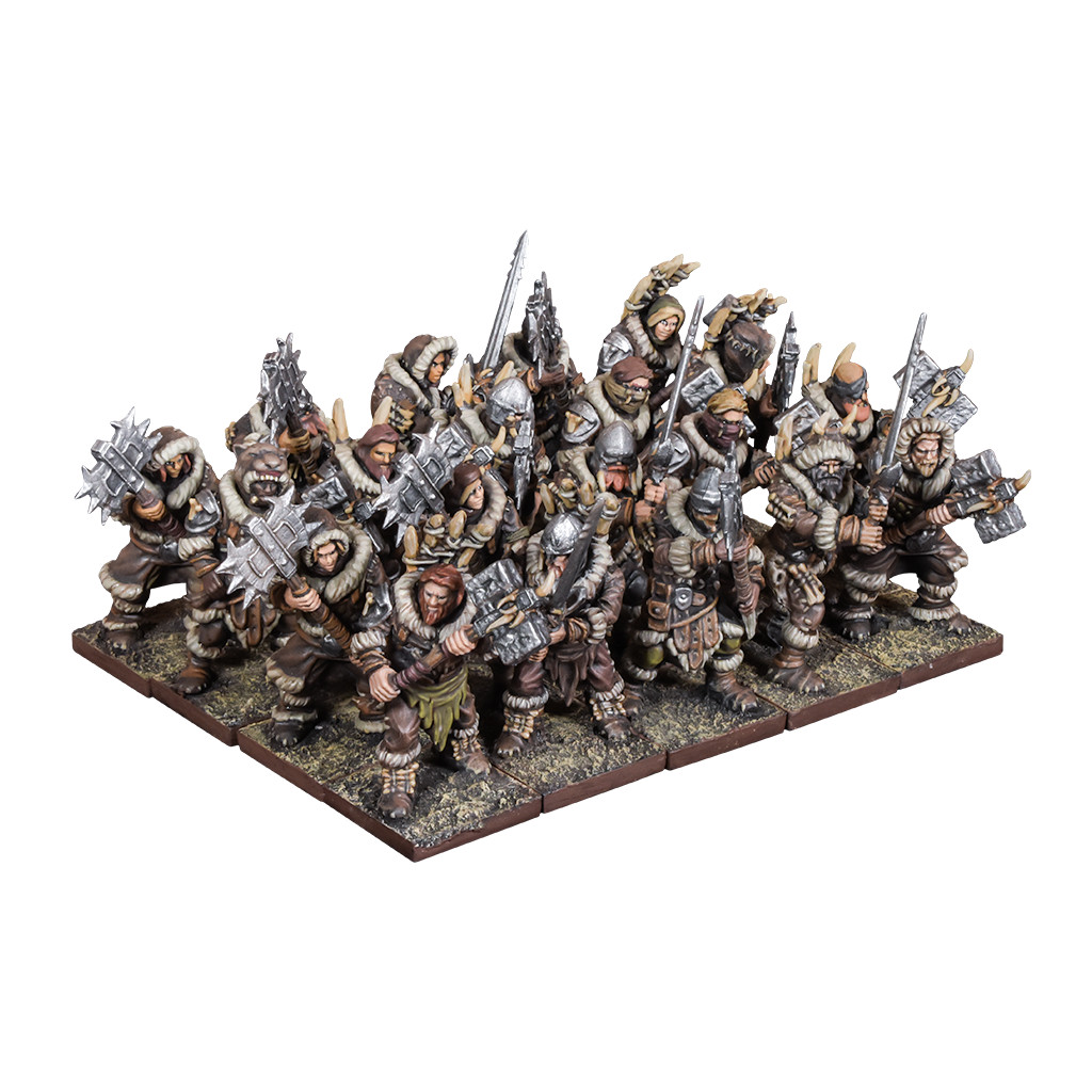 Kings of War - Hommes des Clans de l'Alliance du Nord (armes à deux mains)