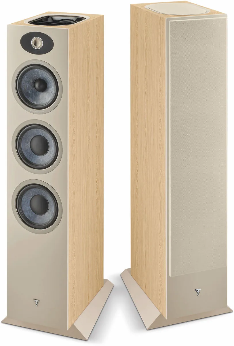 Focal Theva N°3 D Bois clair (la paire) Enceintes colonne
