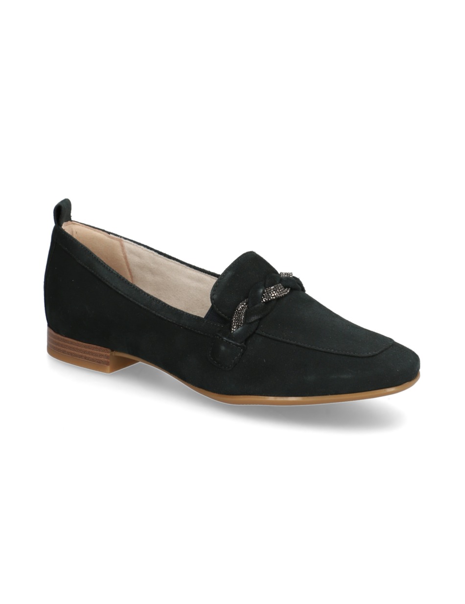 Veloursleder Slipper klassisch