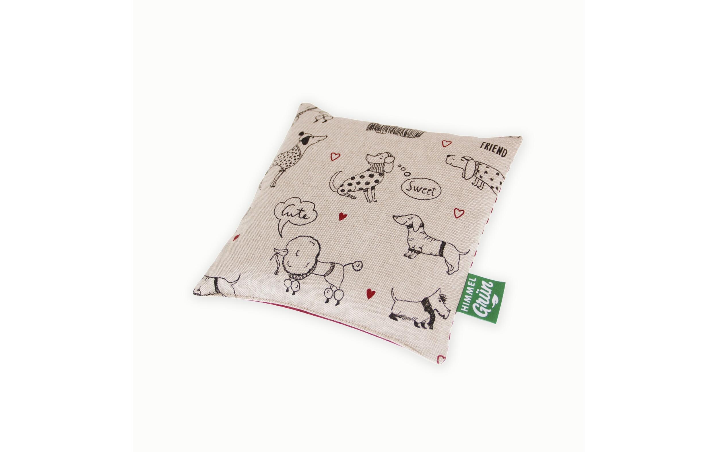 Wärmekissen Rapssamenkissenkissen Hunde 20 x 20 cmWärmekissen mit Rapssamen