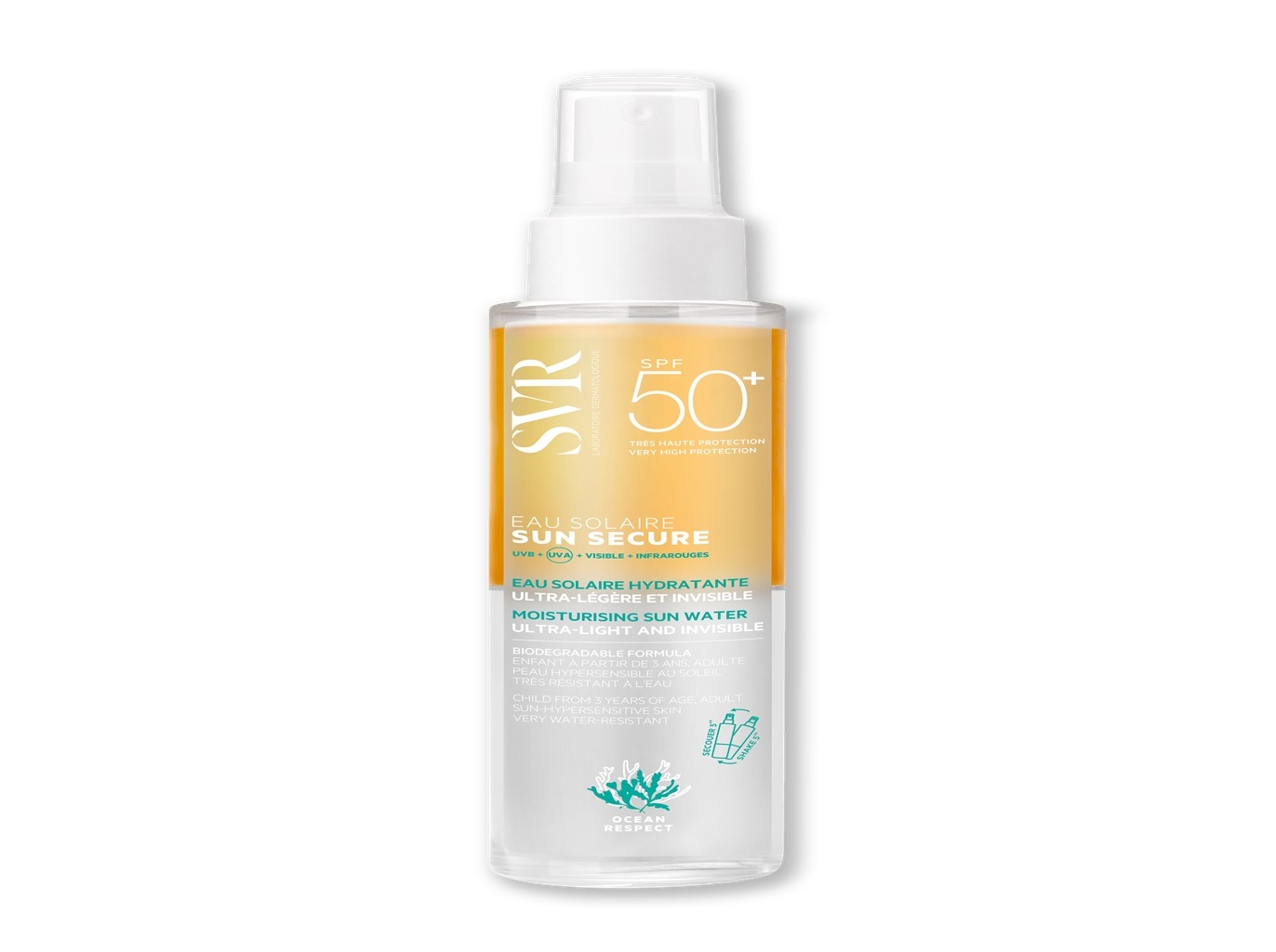 ÁGUA SOLAR SVR SUNSECURE BIFASICA SPF50  100ML