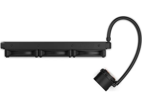 NZXT Kraken 360 - Processors flydende kølesystem - med LCD-display - (for: LGA115x Socket, LGA1200, LGA1700, AM4, AM5, sTRX4, TR4) - kobber - 120 mm - mat sort
