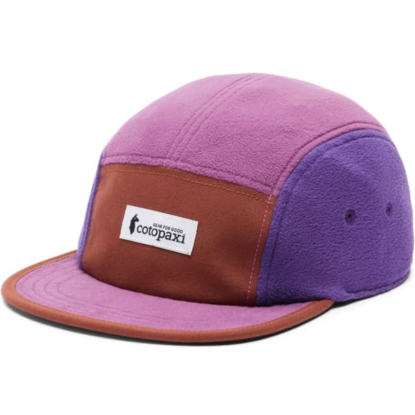 Casquette COTOPAXI FLEECE 5-PANEL HAT RUSTY AND MAUVE