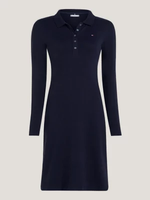 Vestido Polo de Manga Comprida da Coleção 1985