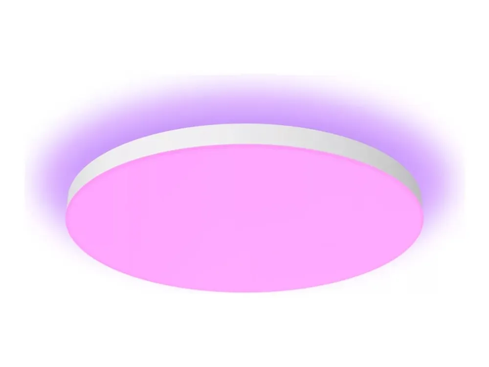 Philips Hue White and Color Ambiance Datura - Loftslyspanel - LED - 67 W - klasse G - 16 millioner farver/varmt til køligt hvidt lys - 2000-6500 K - rund - hvid