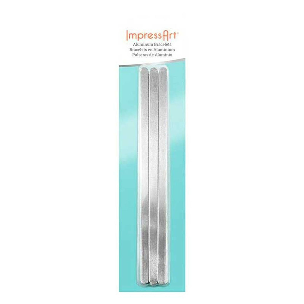 24 bandes aluminium 15 x 0,6 cm pour création de bijouxx