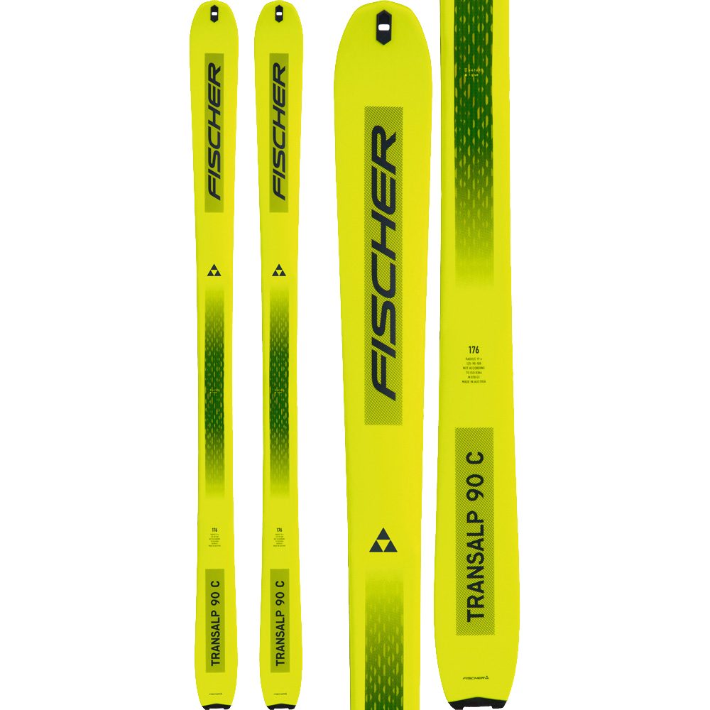 Fischer Transalp 90 Carbon 22/23 Tourenski Komplettset & Fischer ST Radical Bindung & Fell