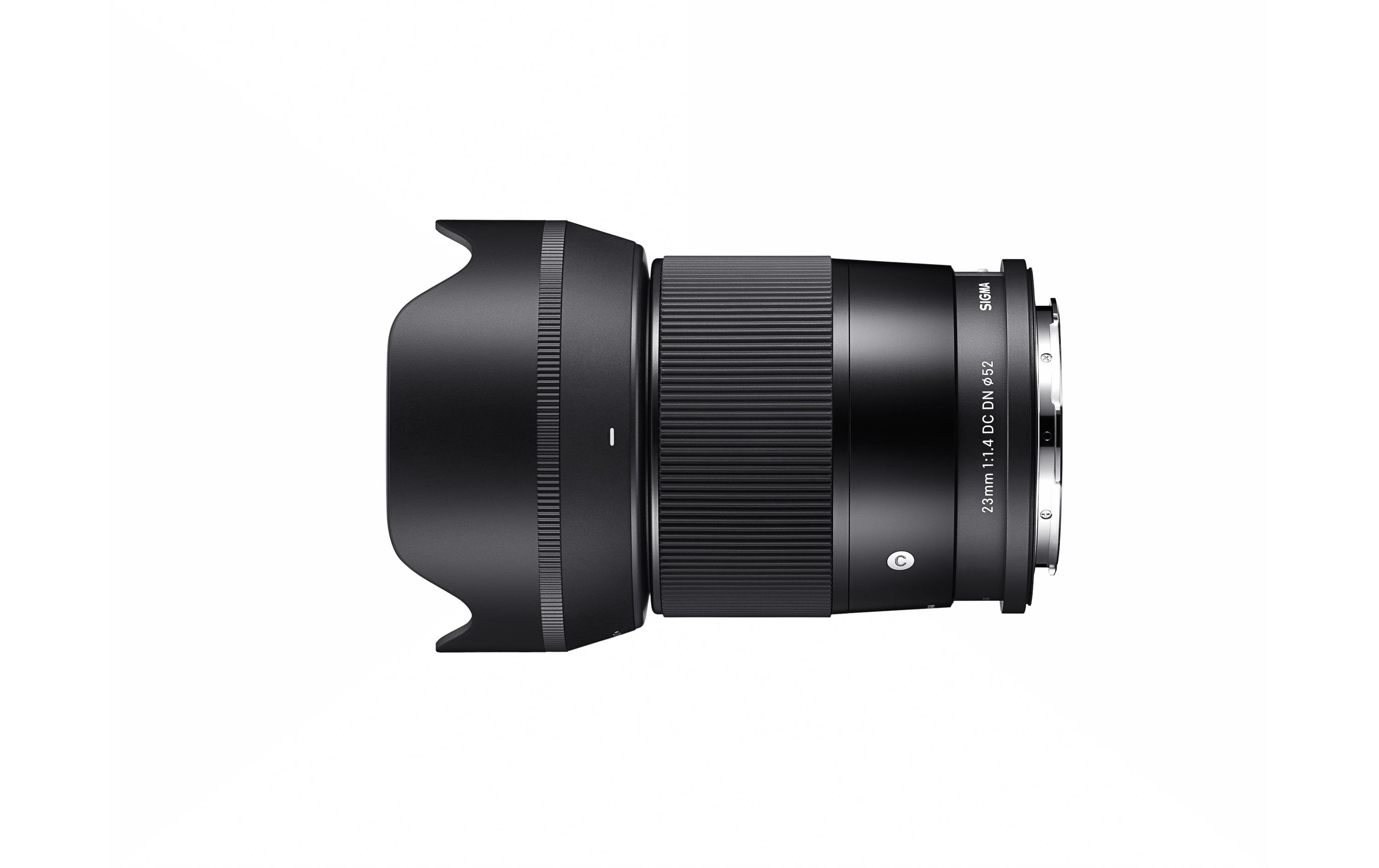 Festbrennweite 23mm F/1.4 DC DN C – L-Mount<br>Kleine, kompakte und lichtstarke Festbrennweite für APS-C Kameras