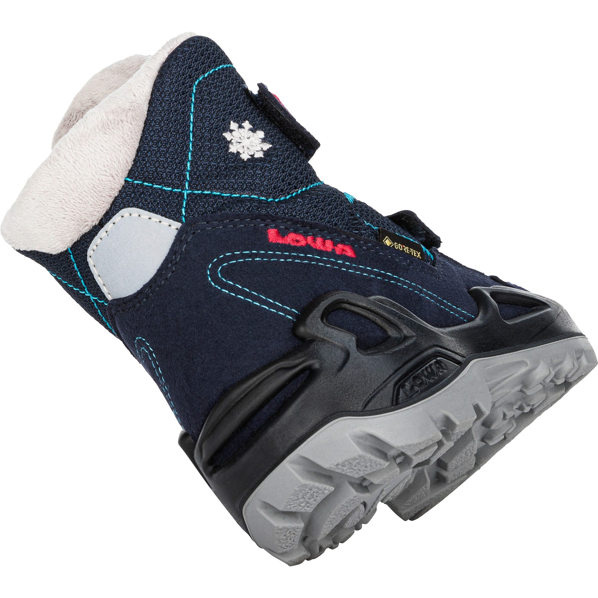 LOWA Milo GORE-TEX® MID Winterschuhe Kinder navy
