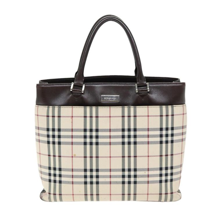 Burberry Vintage Burberry Handbag Beige