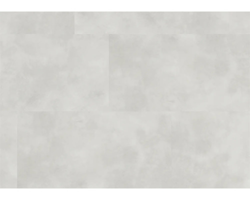 Vinylvloer SPC steen lichtgrijs tegel klikverbinding 1212,9 x 603,3 x 6,0 mm