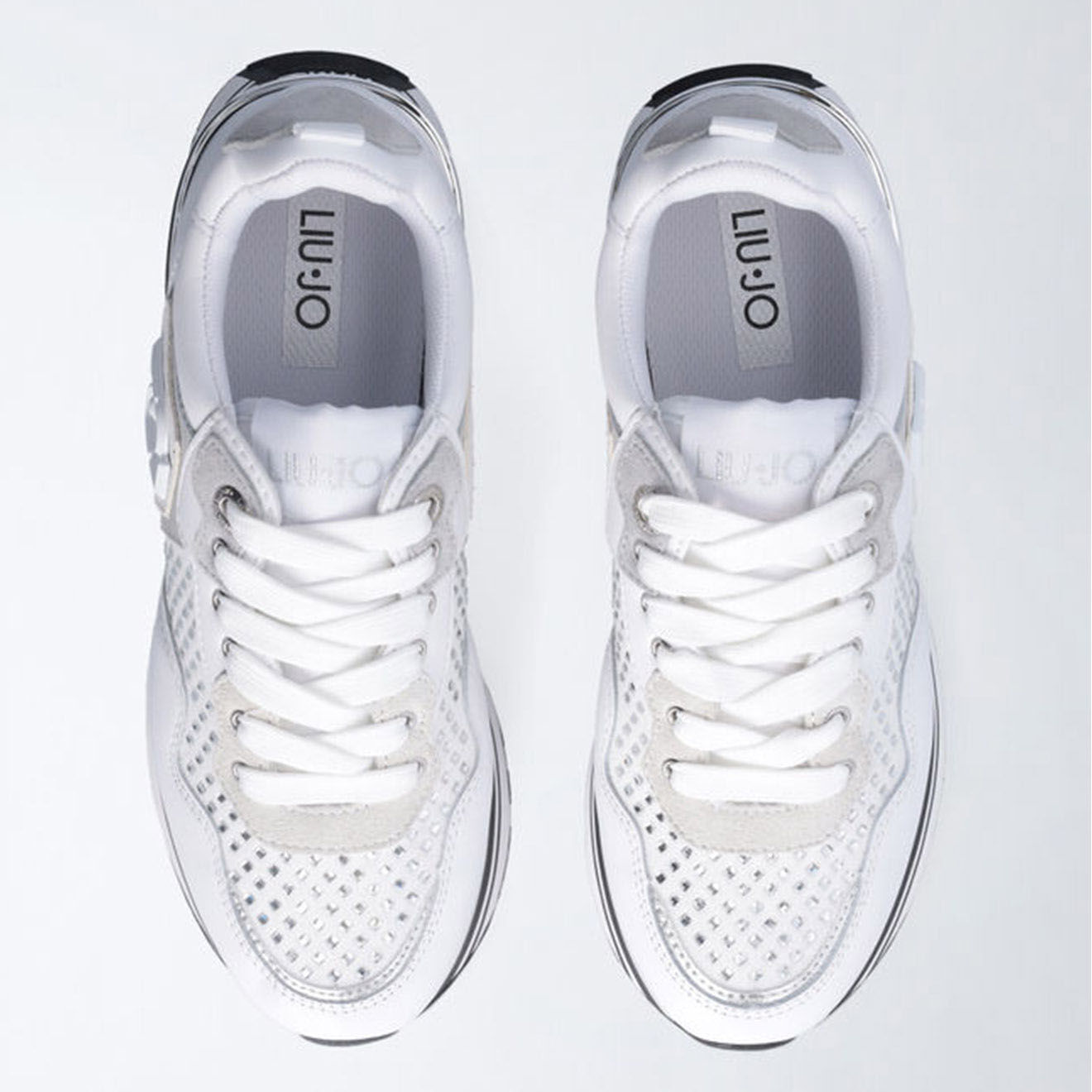 Liu-Jo Sneakers en Cuir Mahaut blanches