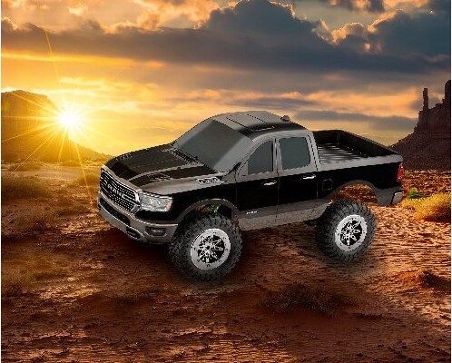 Dodge Ram 1500 Laramie Fjernstyret Bil - 1:10 - Revell Control - Sort