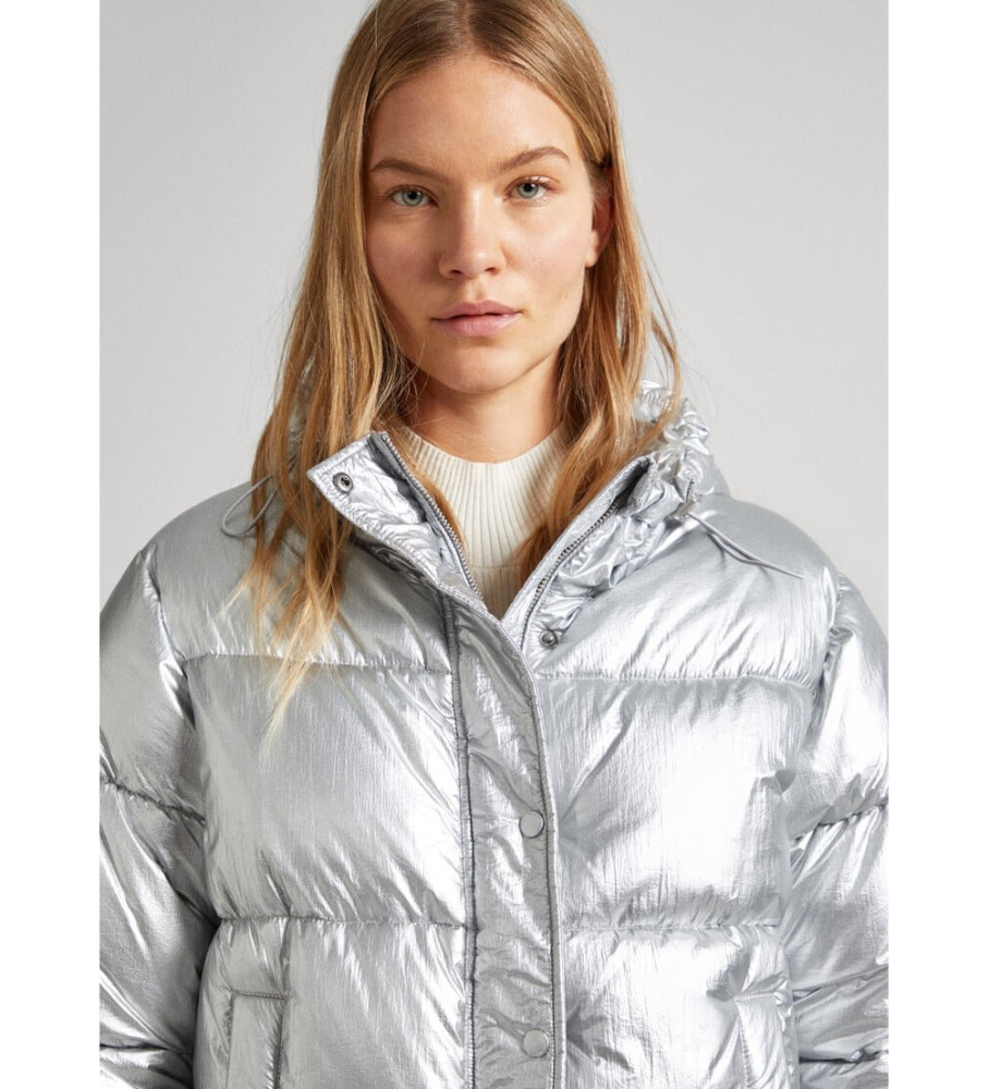 Casaco prateado Pepe Jeans Morgan