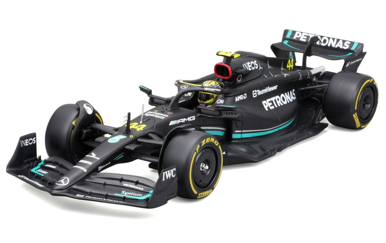 Mercedes-AMG F1 W14 E Perf. Hamilton 2023 1:24Sammlermodell im Massstab 1:24
