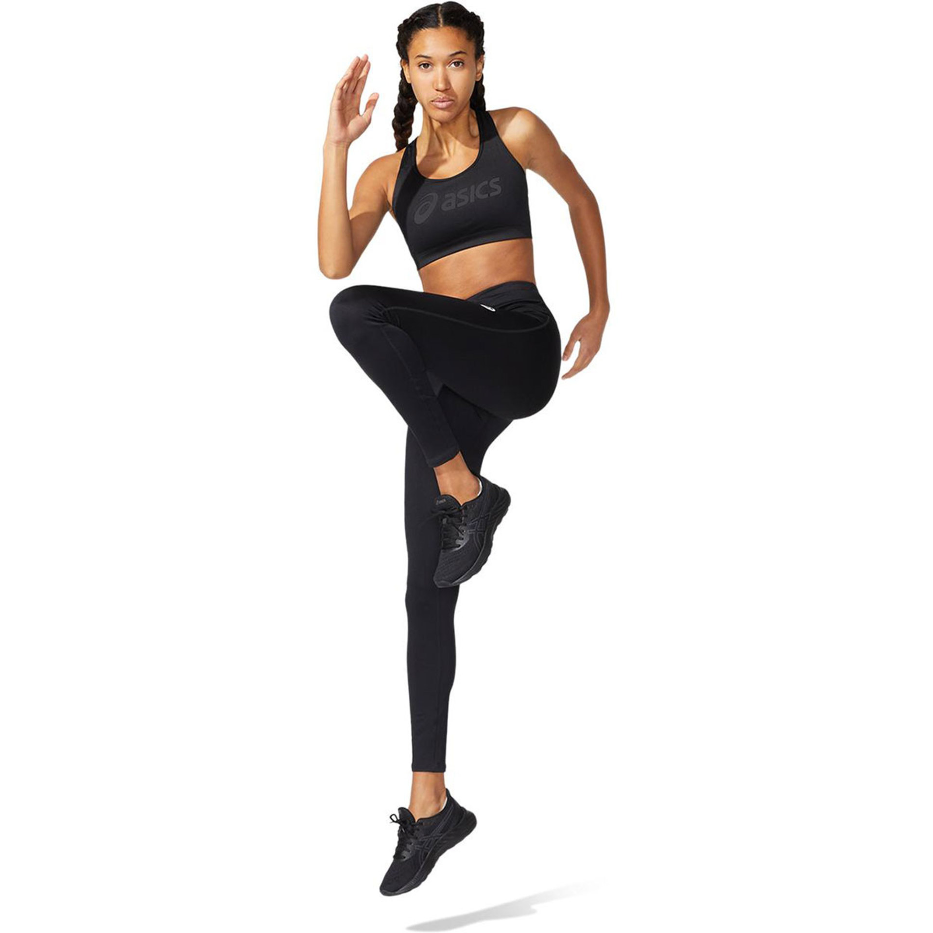 ASICS Core Logo Sport Beha Zwart Dames