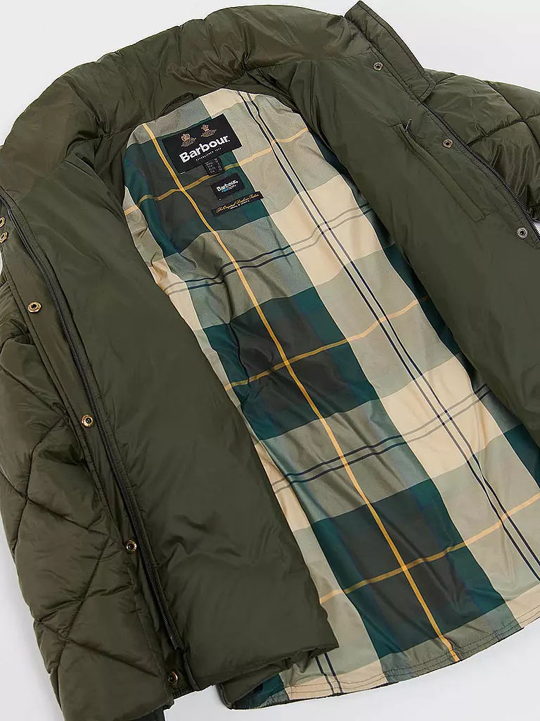 BARBOUR Steppmantel HOXA  olive