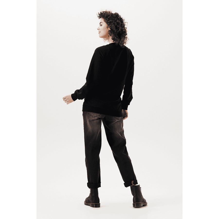 SUPERMOM Pullover Cutler Black