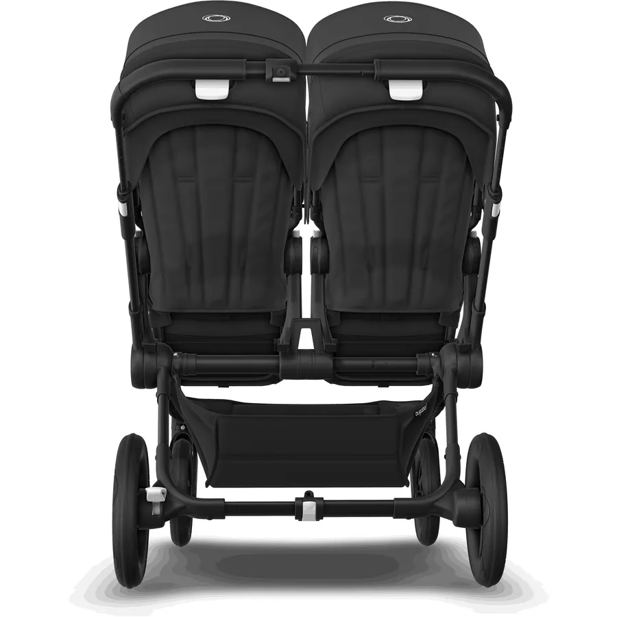 bugaboo Zwillingswagen Donkey 5 Twin Complete BlackMidnight Black