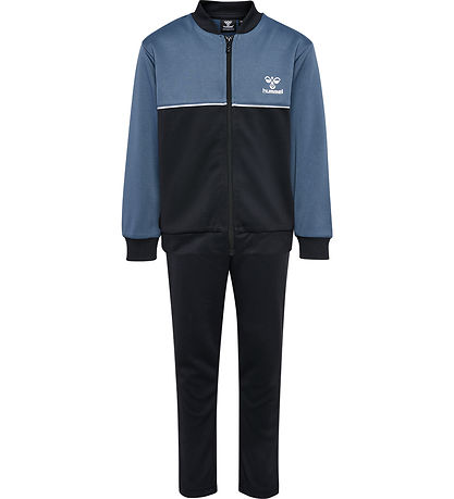 Hummel Trainingsanzug - hmlDallas - Lichen Blue m. Logo