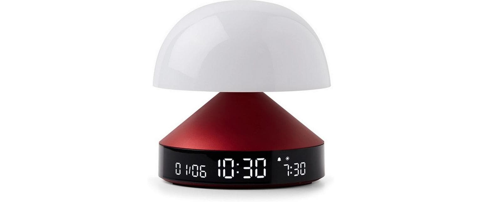 Lichtwecker Mina Sunrise BordeauxDigitalwecker