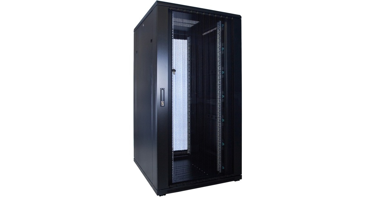 DSI32U serverkast met geperforeerde deur - DS8032PP server rack  (Zwart, 800 x 1000 x 1600mm)