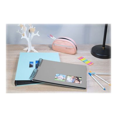 Exacompta Milano - Album photos 32 x 22 cm - 50 pages - gris