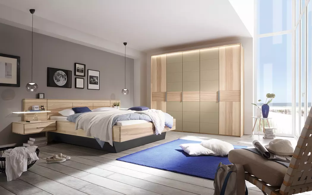 Bett mit Nachttischen Mira 4.0 180 x 200 cm