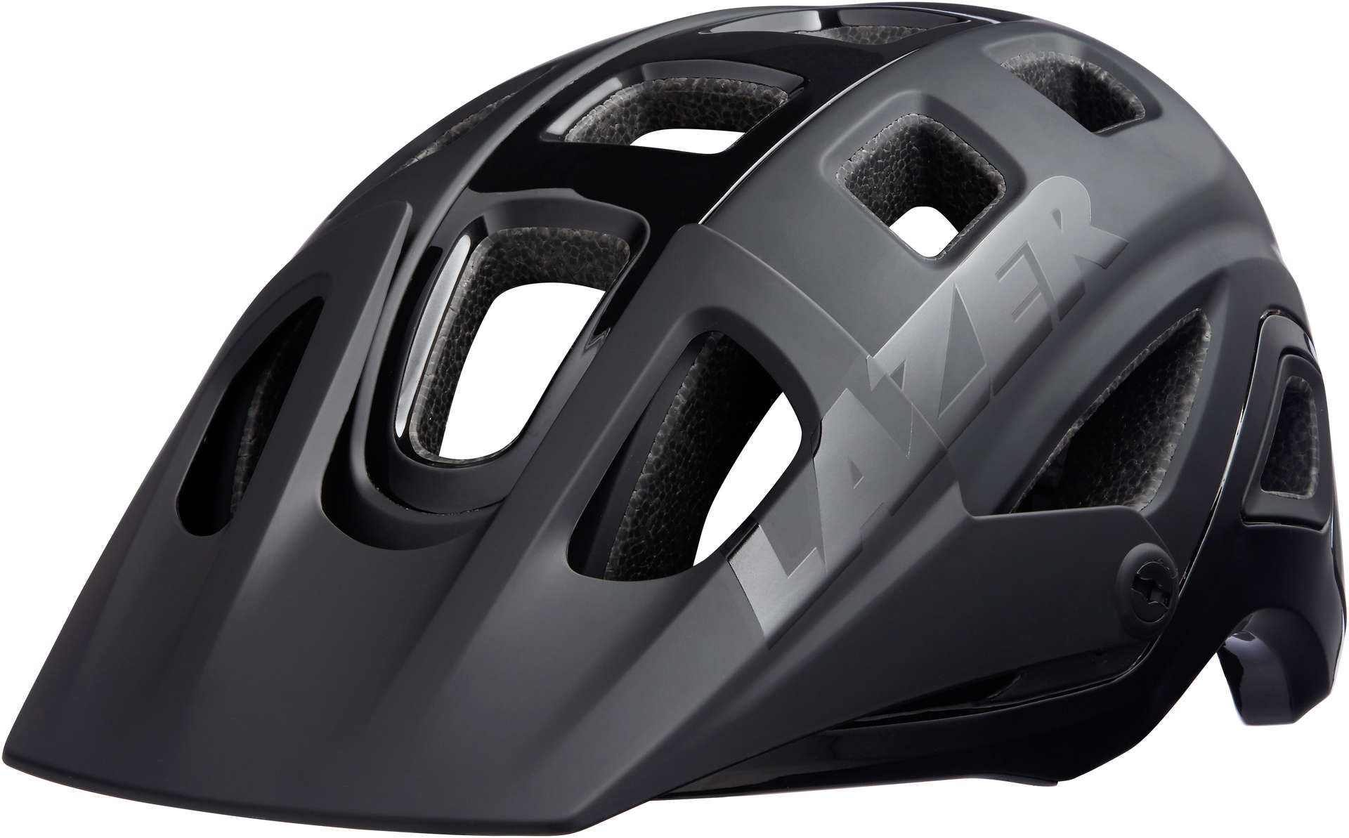 Lazer Impala MTB Fietshelm Mat Zwart/Zwart