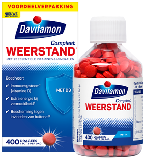 Davitamon Compleet Weerstand Dragees Multiverpakking 2x400ST