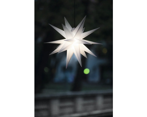 LED-ster, 55 cm, 18 punten, warm wit licht