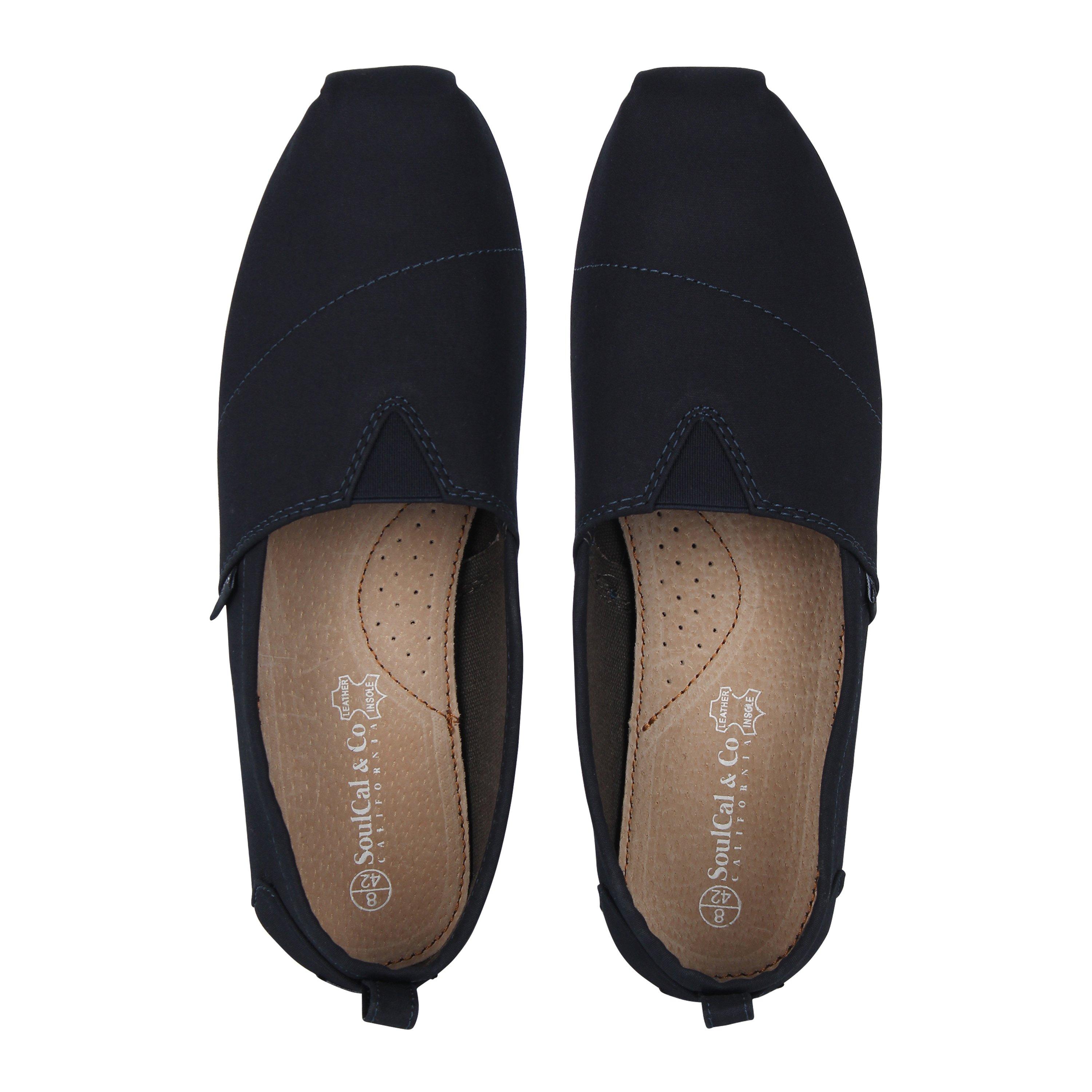 SoulCal Long Beach Mens Canvas Slip Ons