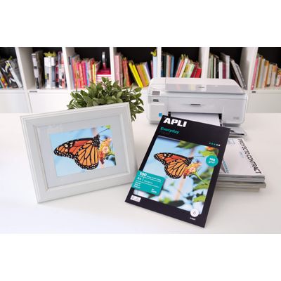 Apli Paper EVERYDAY - Papier photo brillant - A4 - 180 g/m² - 100 feuilles