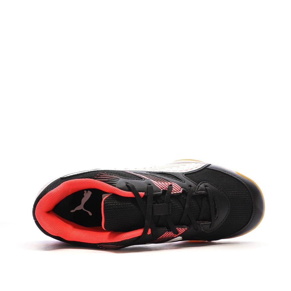 Puma Baskets Noires/Rouges Garçon Puma Solarflash