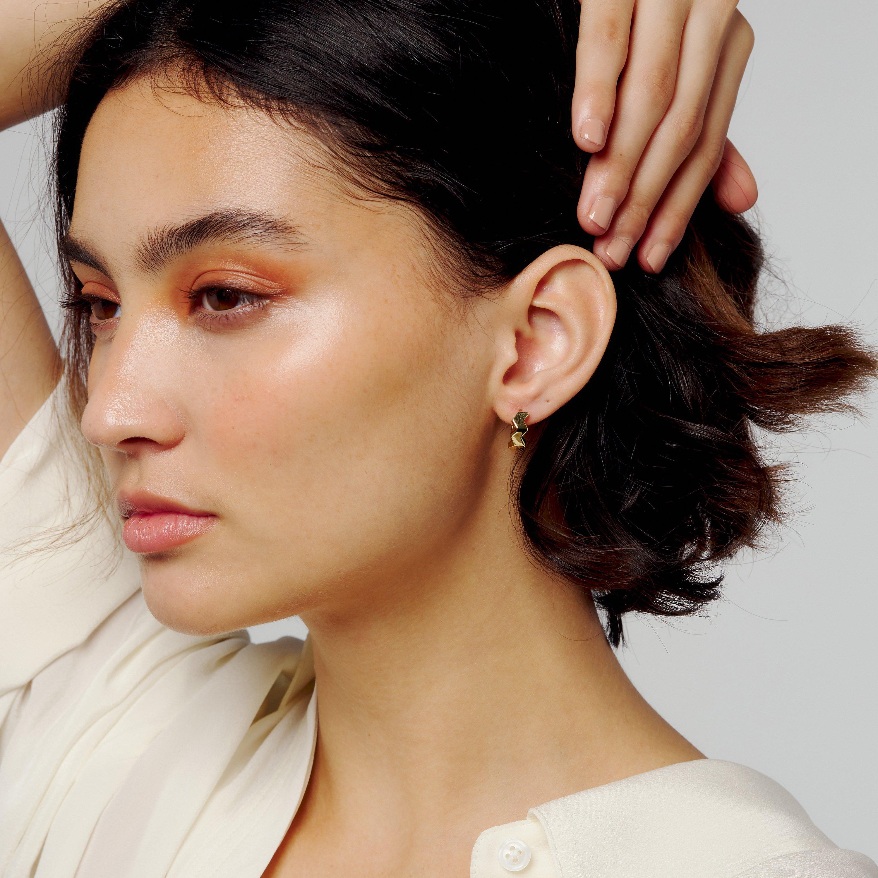 All We Are Huggie Hoop Earrings