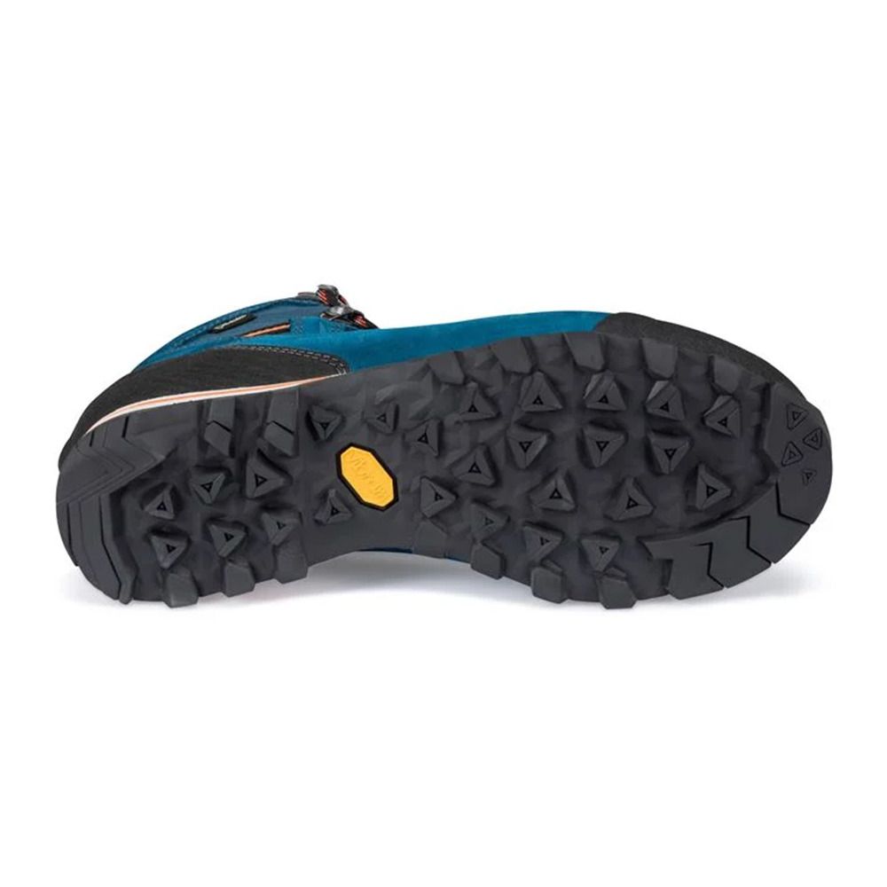 Hanwag MAKRA LIGHT GTX - Chaussures alpinisme Homme seablue/orange