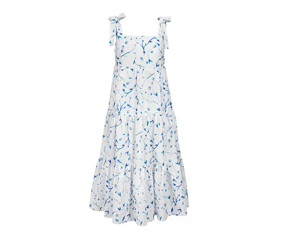 Bedrucktes Webkleid