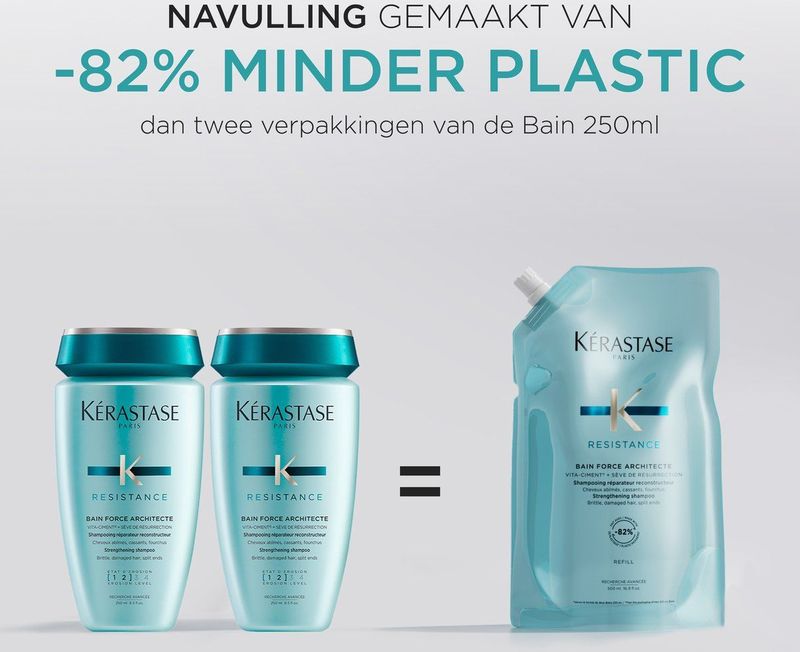 Kérastase - Resistance Bain Force Architecte - Shampoo - 500ml