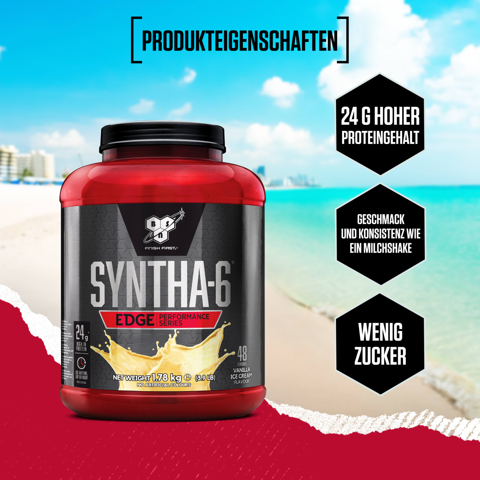 Syntha-6 Edge - 1780g - Vanilla