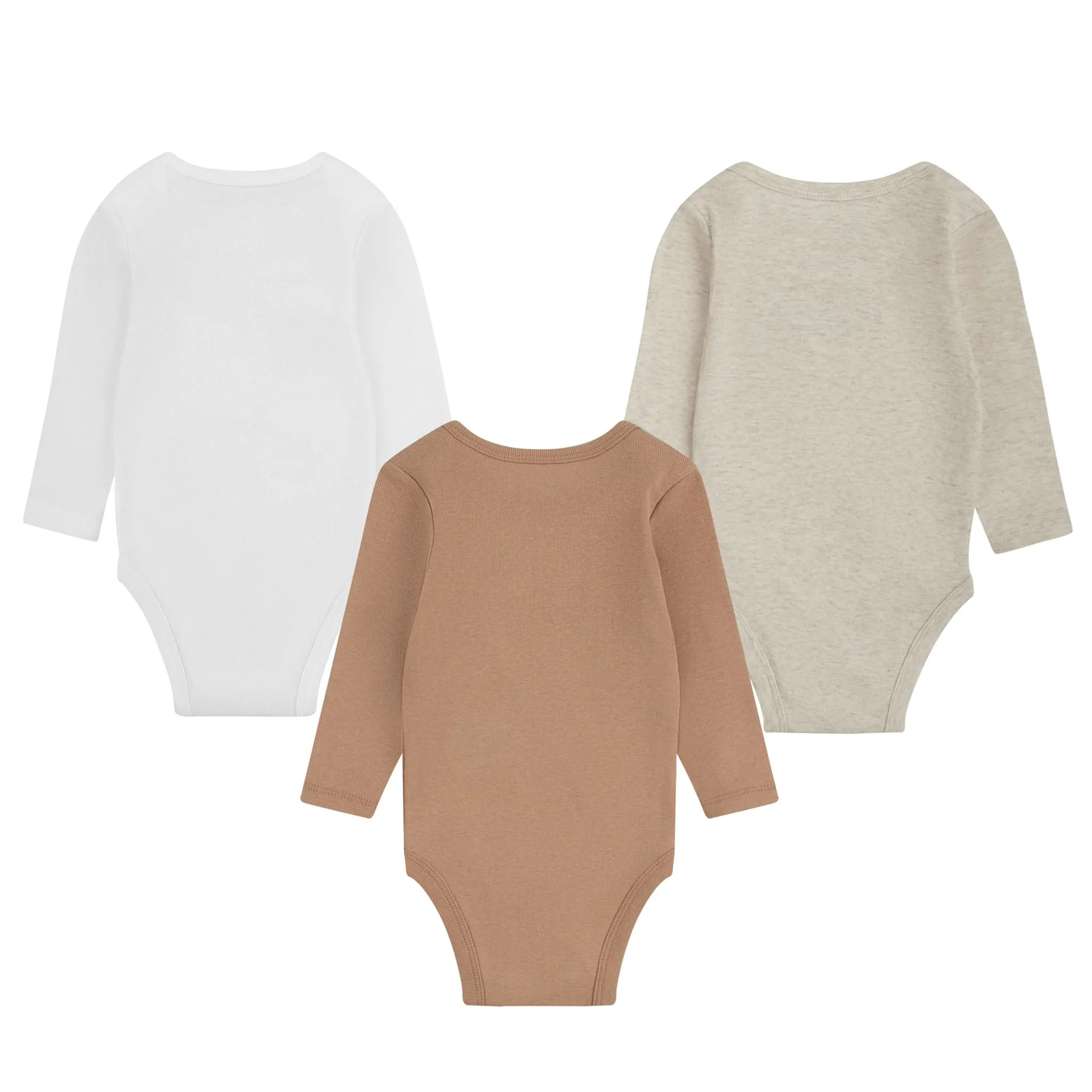 Nike Cache-Couche Manches Longues Paquet de 3 0-9mois