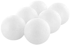 BOULE POLYSTYRENE 5CM X6 PIECES