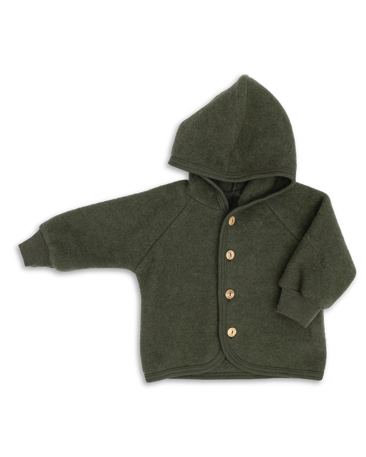 Ulljakke i tykk Ullfleece – 100% Merino
