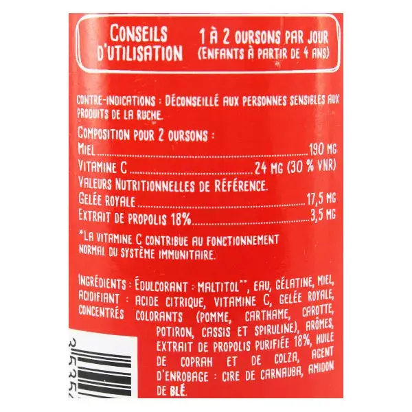Nat & Form Junior Immunité 30 gommes