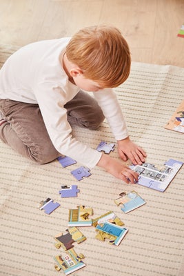 Barbo Toys Albert Åberg Deco Puslespill 3-in-1
