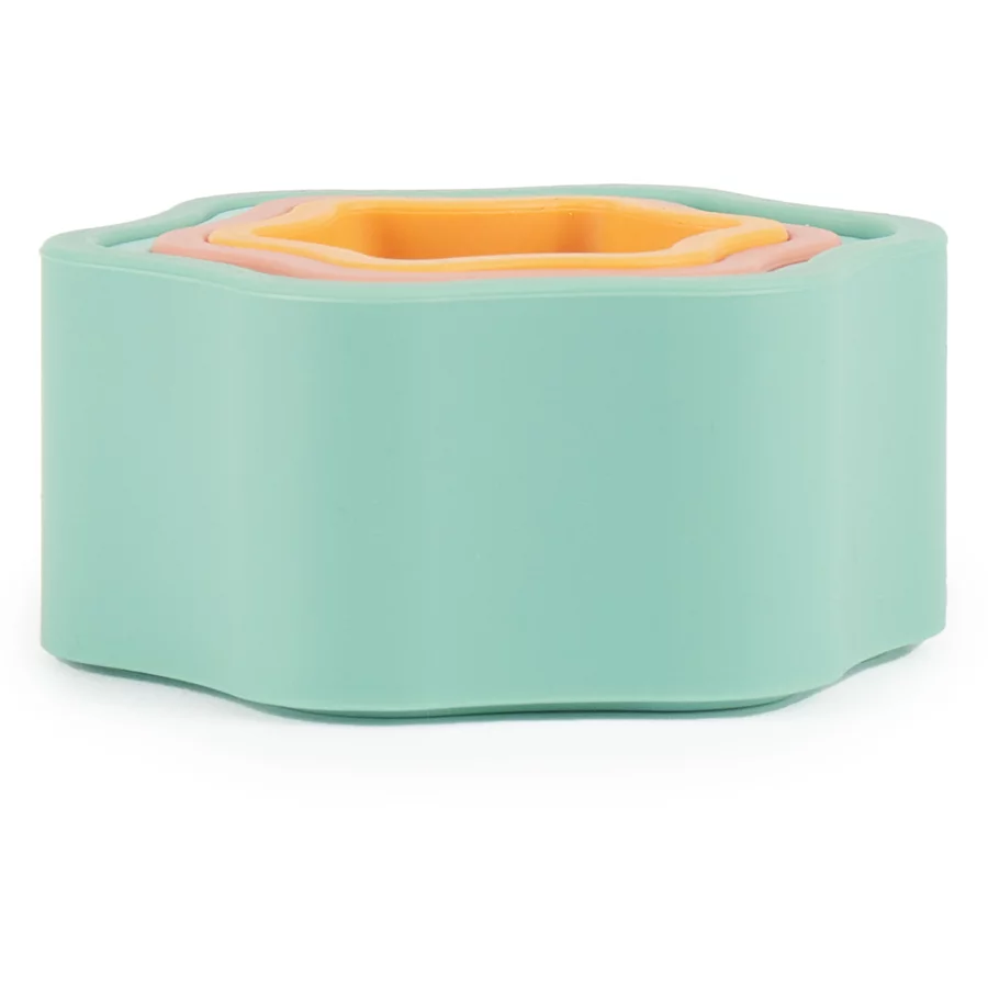 bieco Silikon Stapelturm Blume Tropical Vibes
