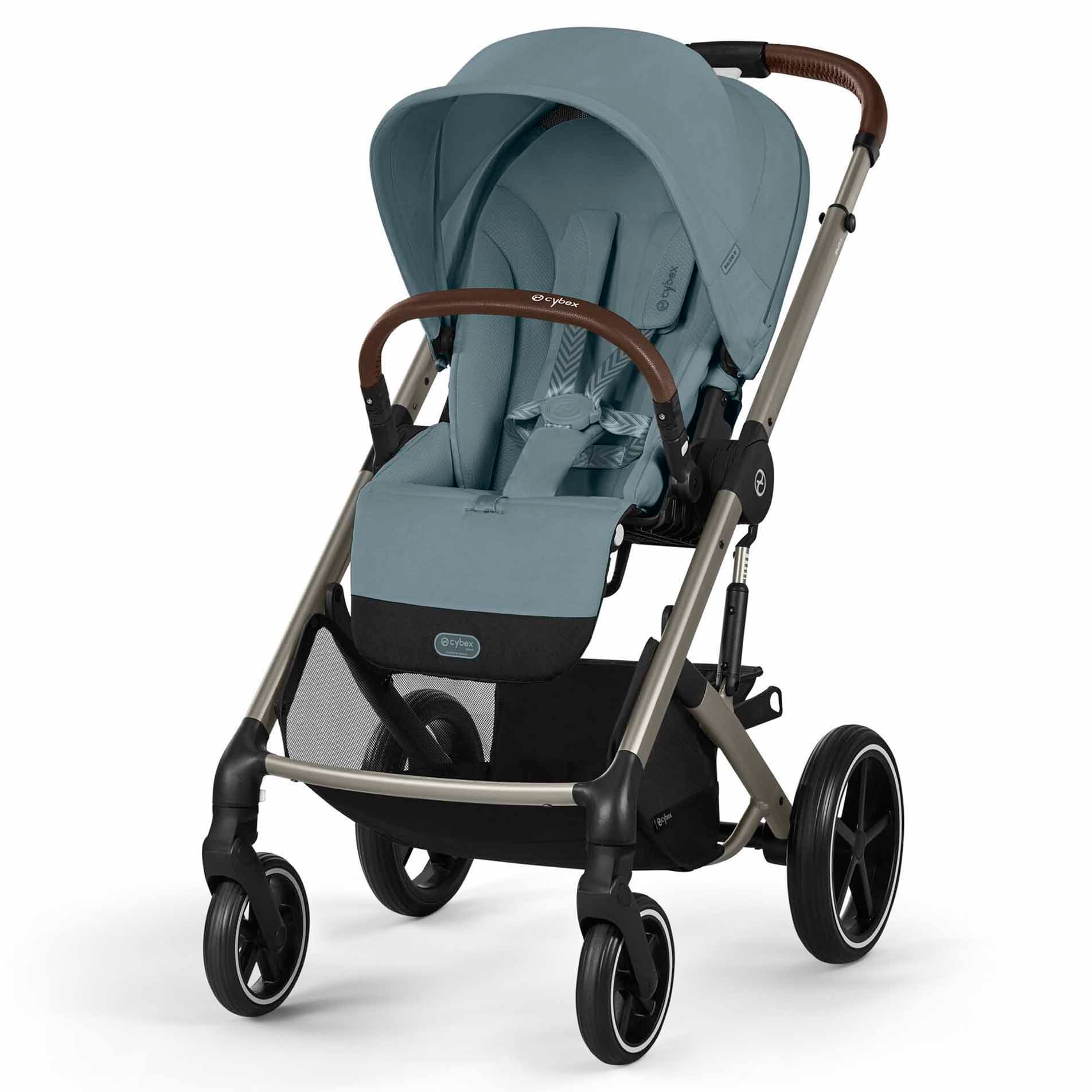 Cybex Balios S Lux Stormy Blue - frames met zit - Prénatal