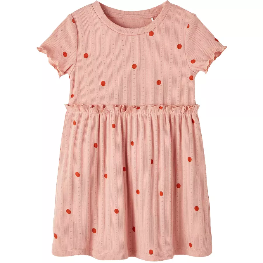 name it Kleid Nmfhallie Rose Tan