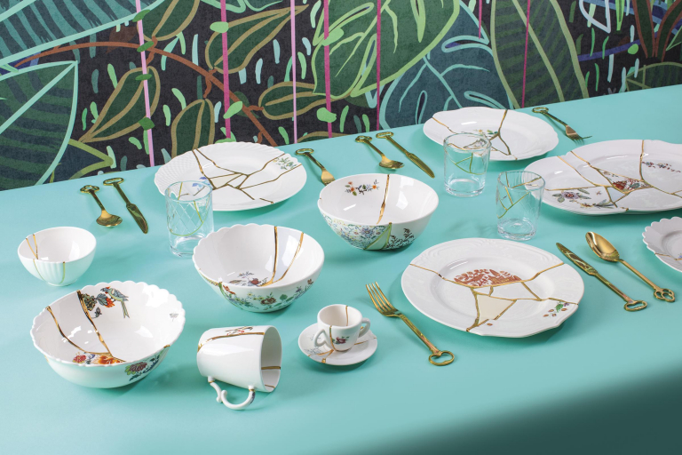 Seletti Kintsugi glas 2